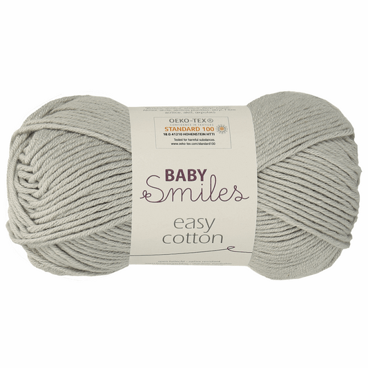 Easy Cotton -Baby smiles, 90306, color 1090, gray