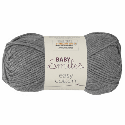 Easy Cotton -Baby smiles, 90306, Farbe 1098, anthrazit