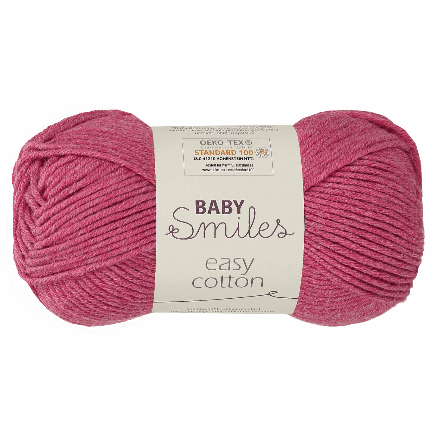 Easy Cotton -Baby smiles, 90306, color 1136, raspberry