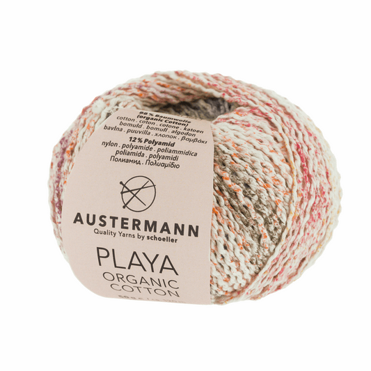 Playa organic Cotton 50g, 90307, Farbe 1, sorbet