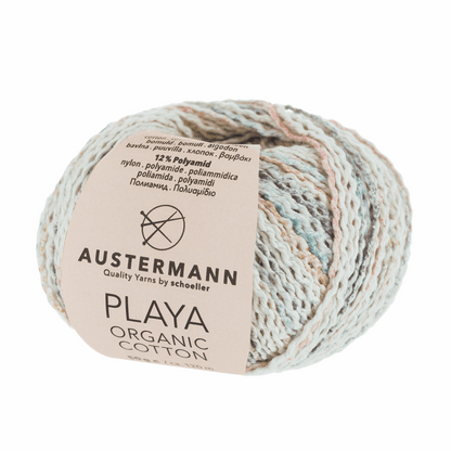 Playa organic cotton 50g, 90307, ​​color 2, shell