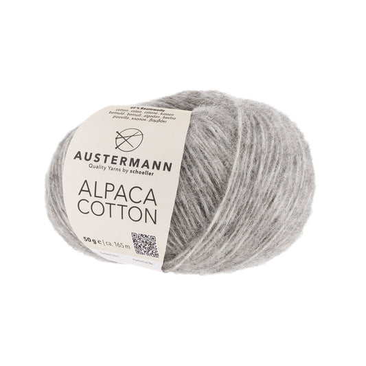 Alpaca Cotton 50g, 90310, colour silver 3