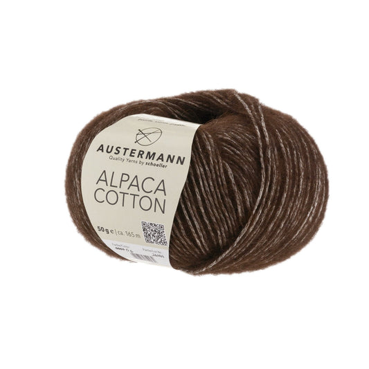 Alpaca Cotton 50g, 90310, color coffee 6