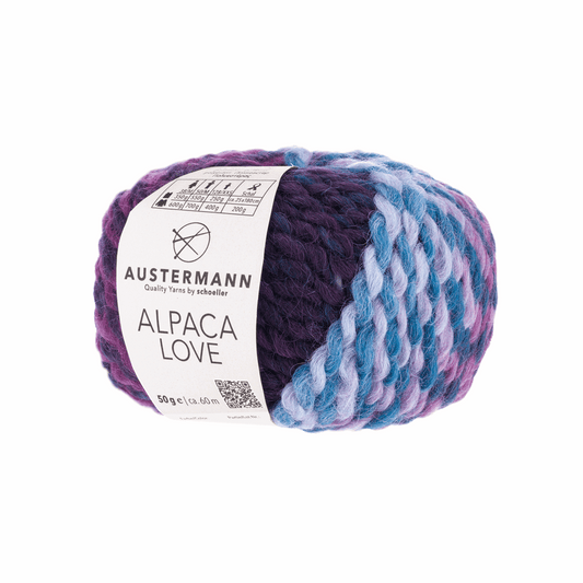 Austermann Alpaca Love 50g, 90312, color plum 4