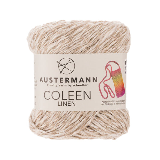 Coleen Linen 50g, 90313, colour 2, sand