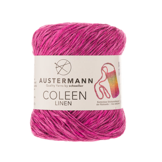 Coleen Linen 50g, 90313, colour 5, cyclamen
