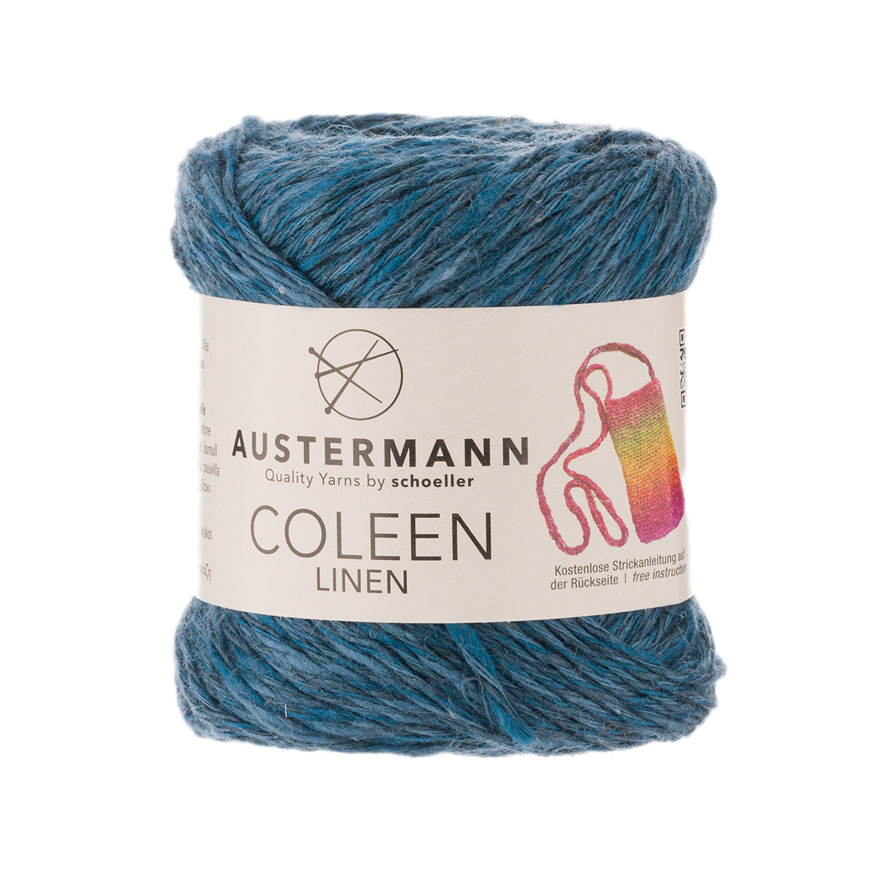 Coleen Linen 50g, 90313, Farbe 6, indigo