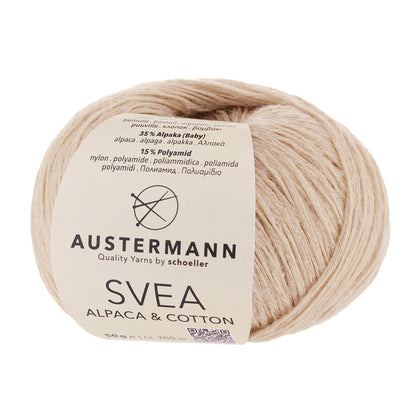 Svea Alpaca & Cotton 50g, 90316, Farbe 2, beige