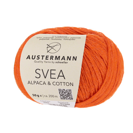 Svea Alpaca & Cotton 50g, 90316, Farbe 4, orange