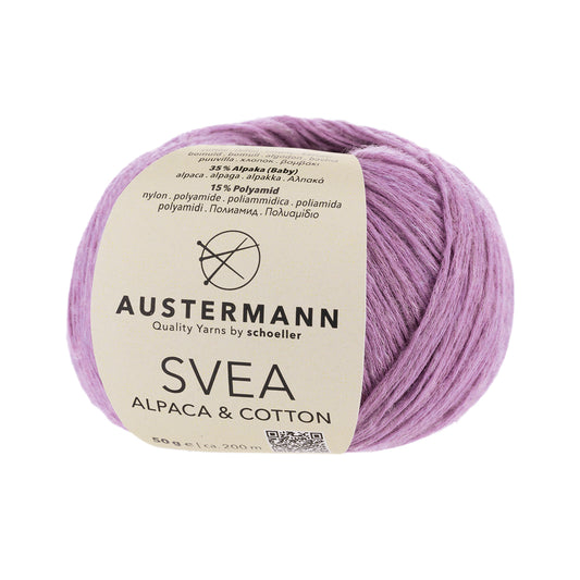Svea Alpaca &amp; Cotton 50g, 90316, colour 6, lilac