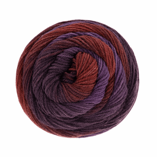 Gots Step Merino 4fädig 100g, 90318, Farbe 5, burgund