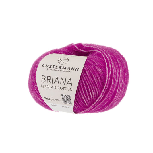 Briana Alpaca &amp; Cotton 50g, 90319, colour cyclamen 4