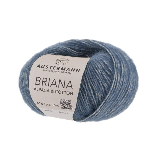 Briana Alpaca &amp; Cotton 50g, 90319, color jeans 7