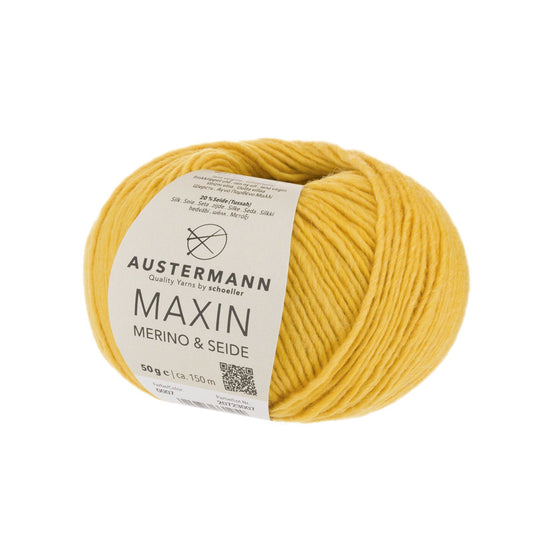 Maxin Merino &amp; Silk 50g, 90320, color gold 7