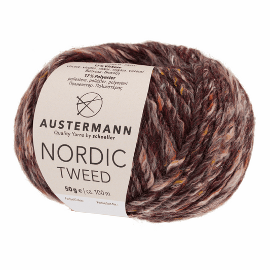 Nordic tweed 50g, 90331, color 4, peat