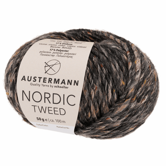 Nordic tweed 50g, 90331, color 6, anthracite