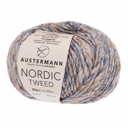 Nordic tweed 50g, 90331, Farbe 7, wolke