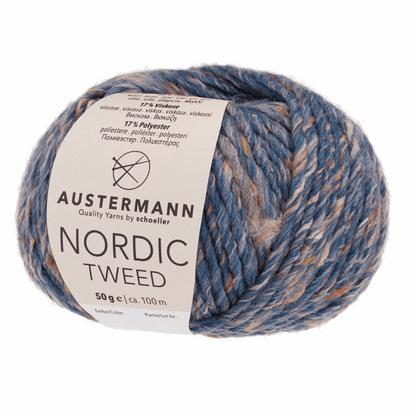 Nordic tweed 50g, 90331, color 8, jeans