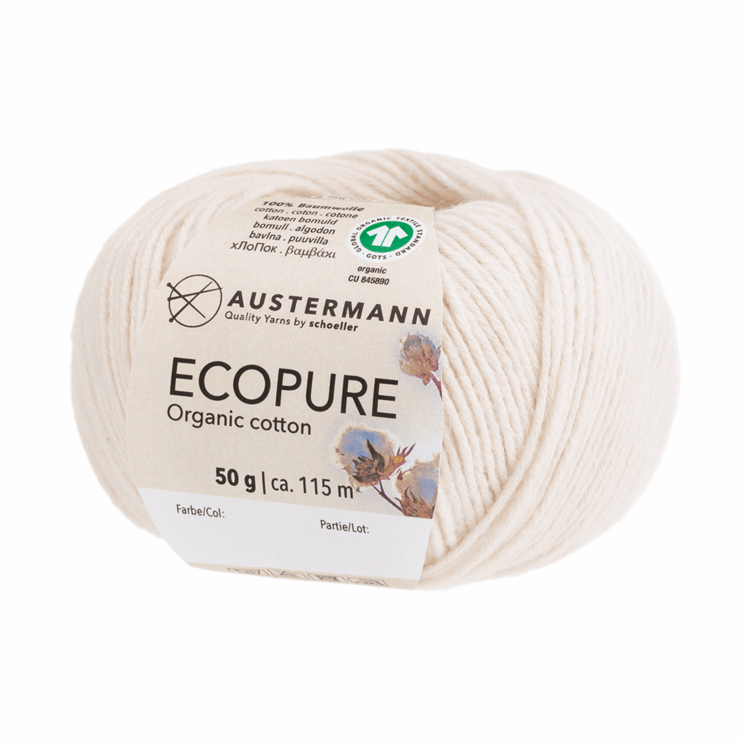 Austermann Gots ecopure organic 50g