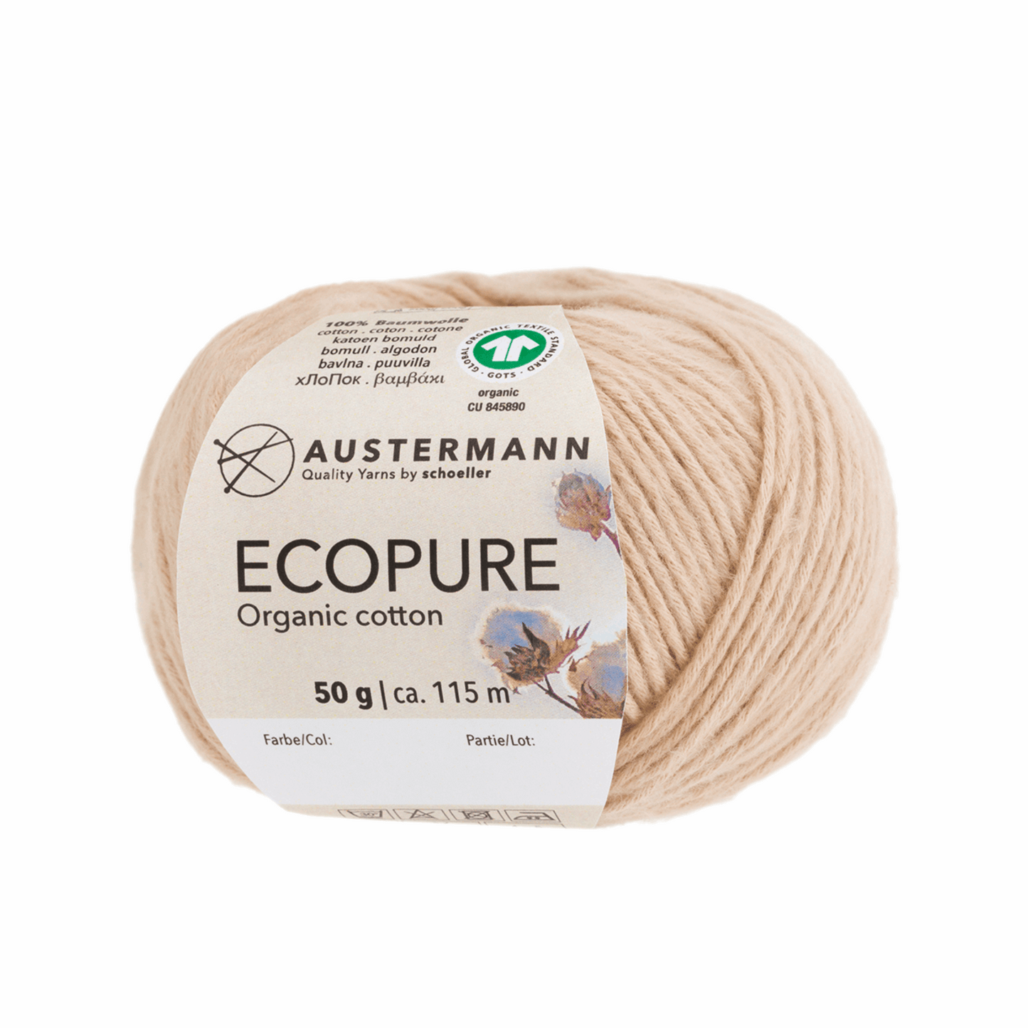 Austermann Gots ecopure organic 50g