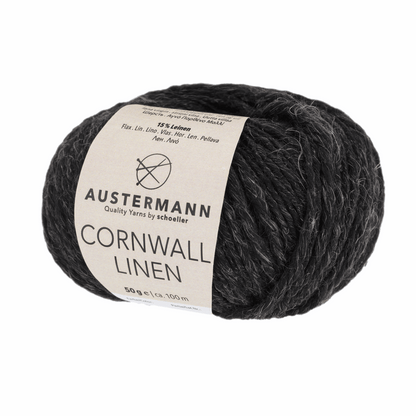 Cornwall Linen 50g, 90342, Farbe 2, anthrazit