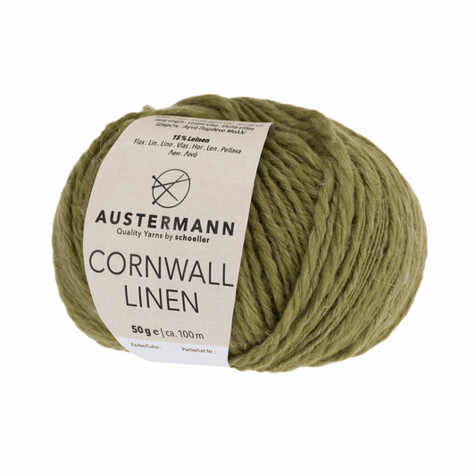 Cornwall Linen 50g, 90342, color 7, reed