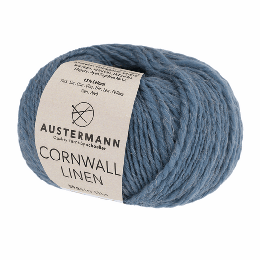 Cornwall Linen 50g, 90342, Farbe 12, jeans