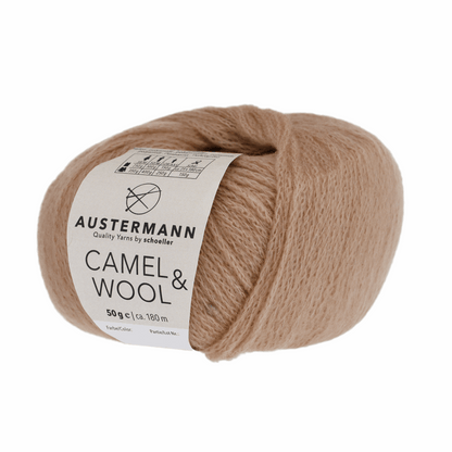 Camel &amp; Wool 50g, 90343, color 5, camel