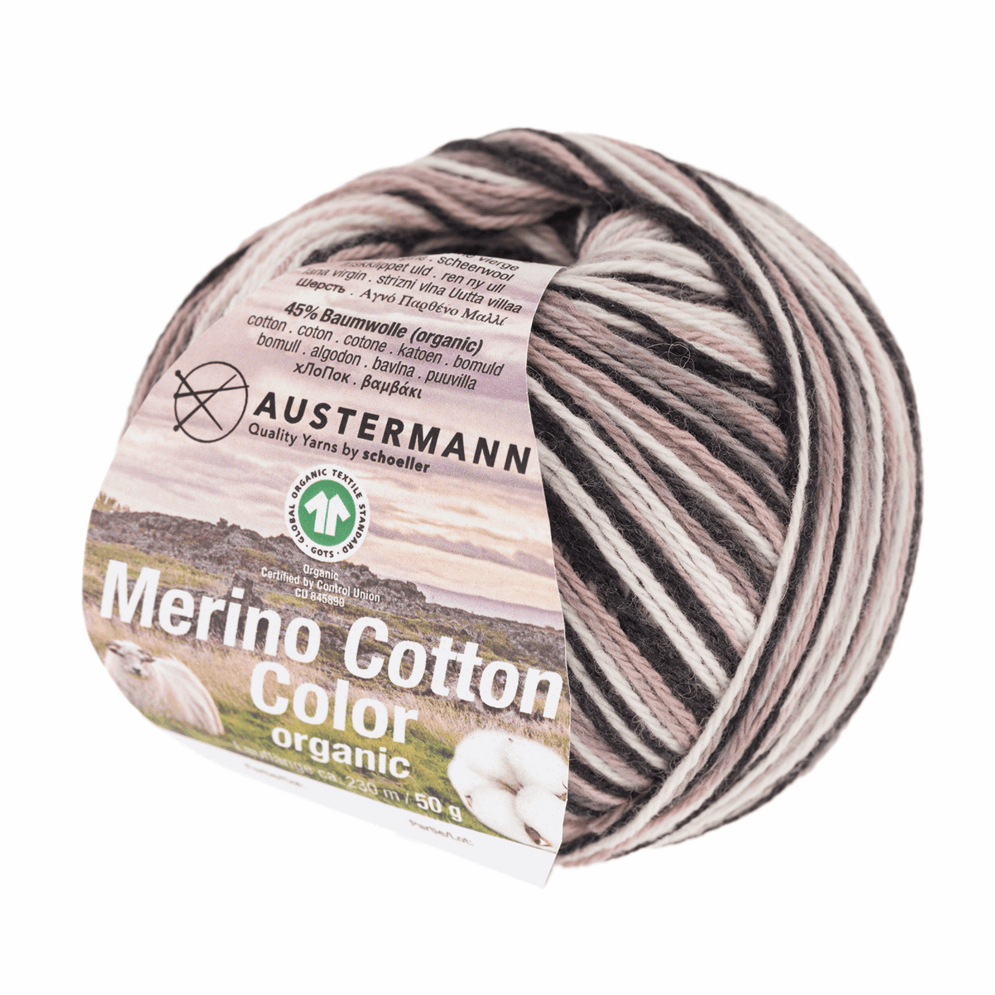 Austermann Gots merino Cotton 50g