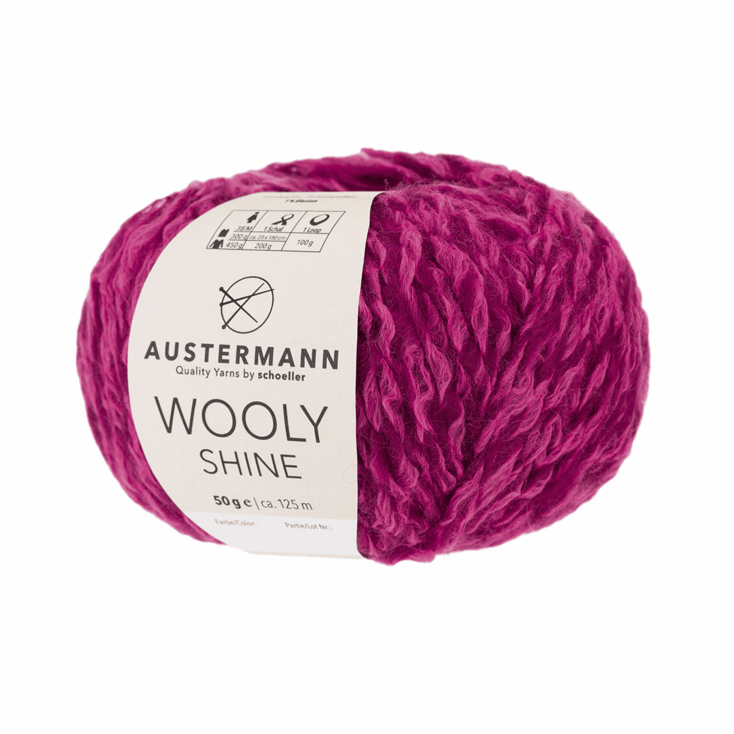 Wooly Shine 50g, 90351, Farbe 9, orchidee