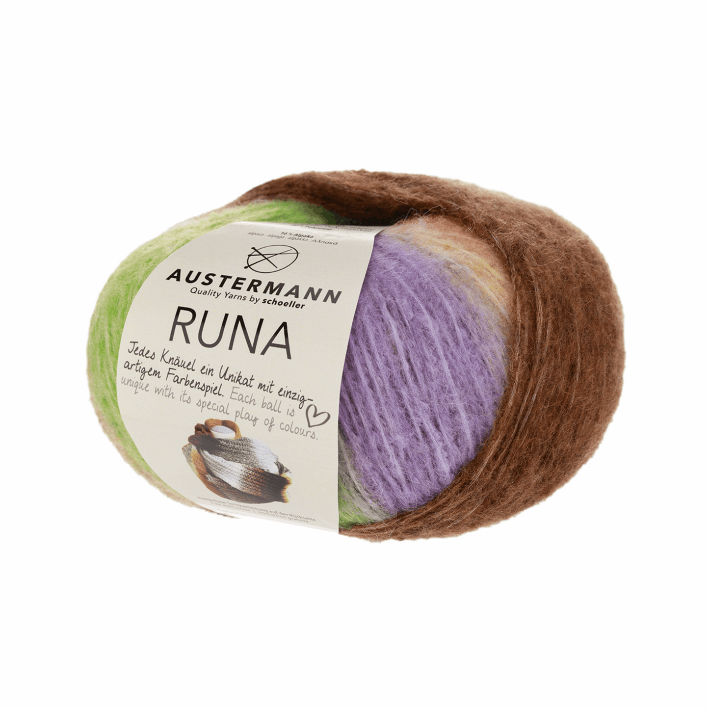 Runa 150g, 90352, Farbe 6, opal