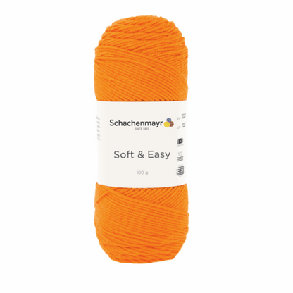 Soft &amp; Easy 100g, 90353, color 29, tangerine