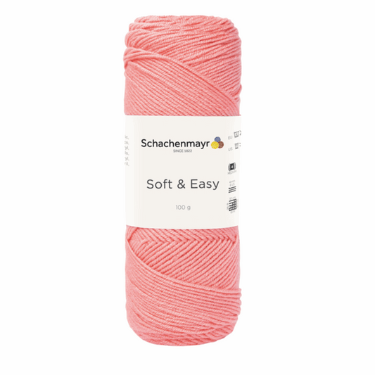 Soft & Easy 100g, 90353, Farbe 36, koralle