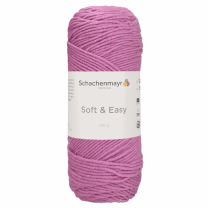 Soft & Easy  100g, 90353, Farbe 37, blütenrosa