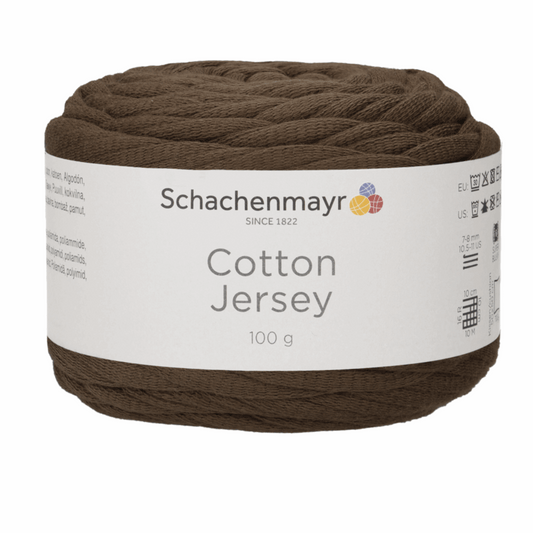 Cotton Jersey 100g, 90363, color 12, mocha