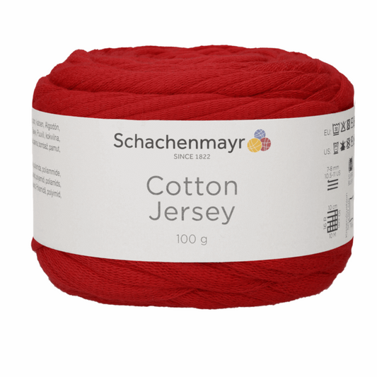 Cotton Jersey 100g, 90363, color 30, red