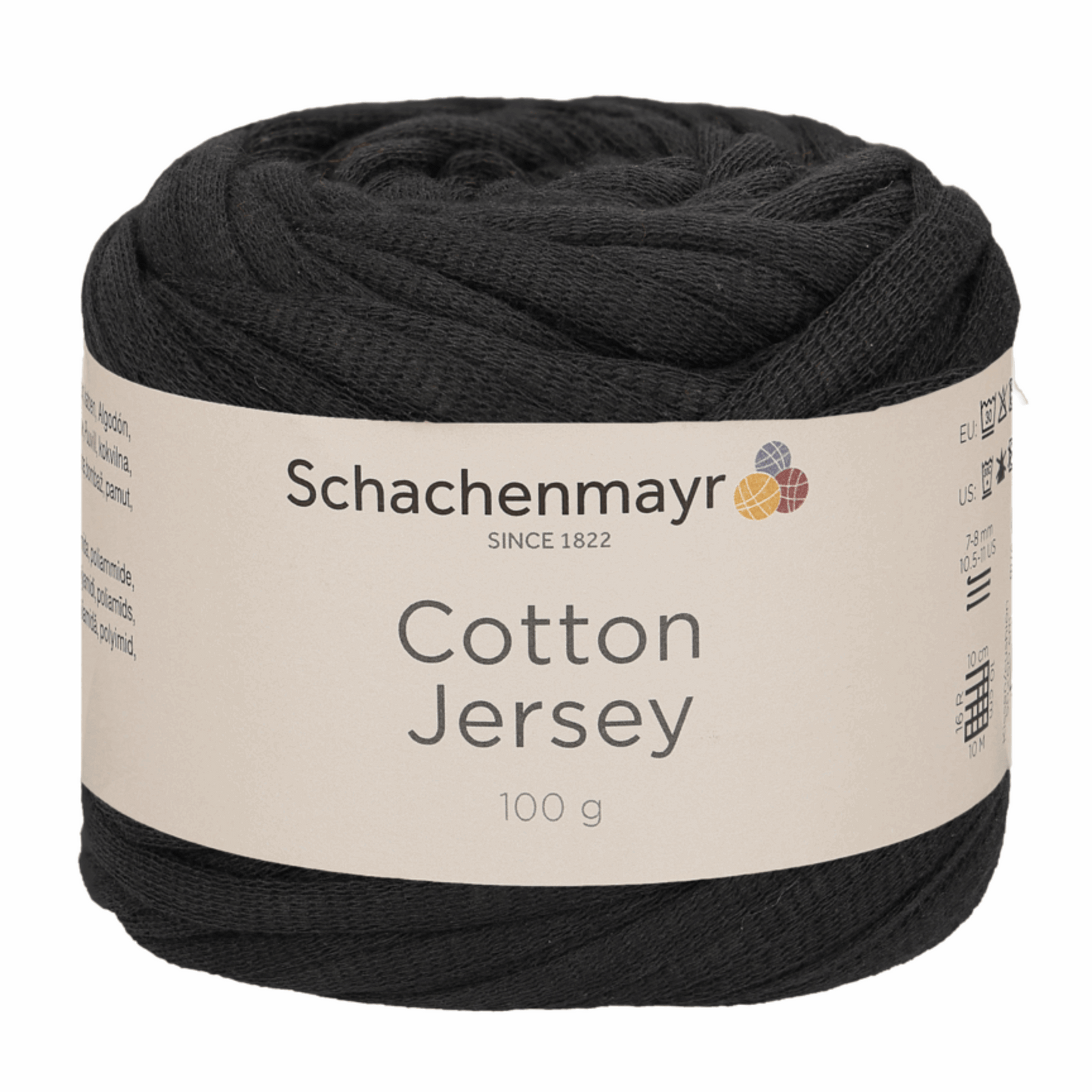 Cotton Jersey 100g, 90363, Farbe 99, schwarz