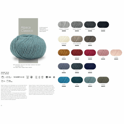 Alpaca classico 50g, 90369, Farbe 69, teal