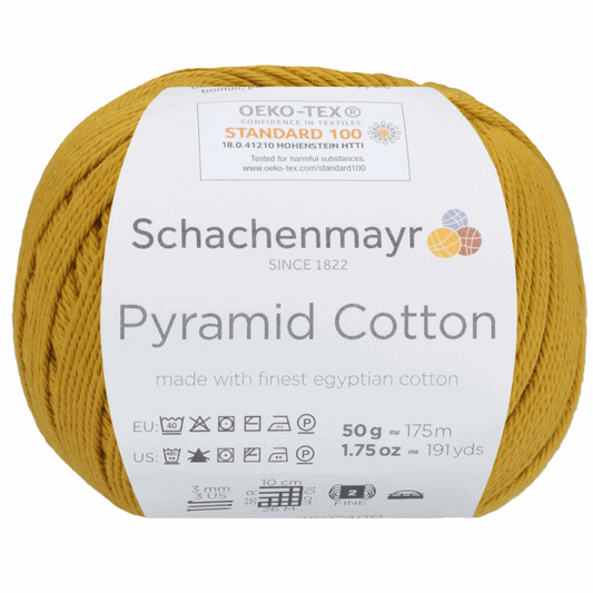 Pyramid Cotton 50g, 90400, color 12, ocher brown