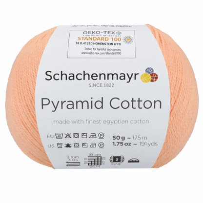 Pyramid Cotton 50g, 90400, color 24, apricot