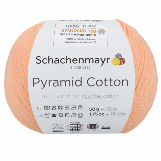 Pyramid Cotton 50g, 90400, Farbe 24, apricot