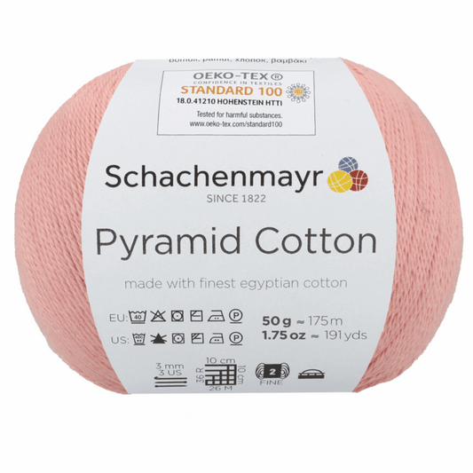Pyramid Cotton 50g, 90400, Farbe 35, altrosa