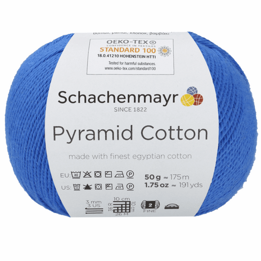 Pyramid Cotton 50g, 90400, Farbe 51, azur
