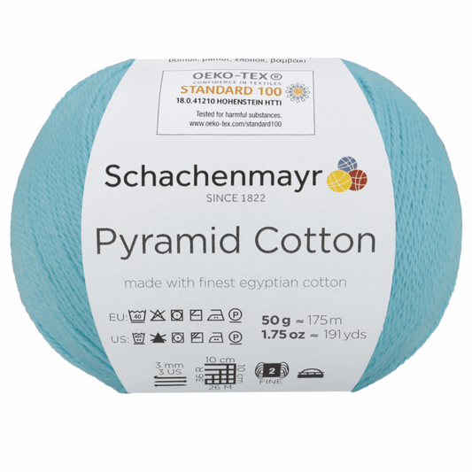 Pyramid Cotton 50g, 90400, Farbe 65, türkis