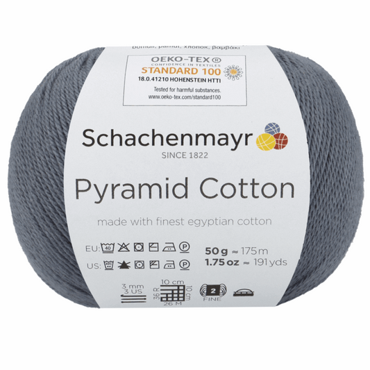 Pyramid Cotton 50g, 90400, color 92, graphite