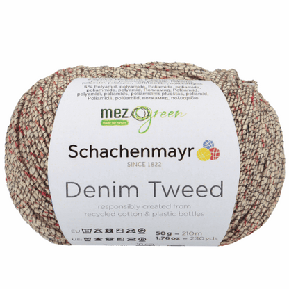 Schachenmayr Denim Tweed 50g, 90401, Farbe Kiesel 2