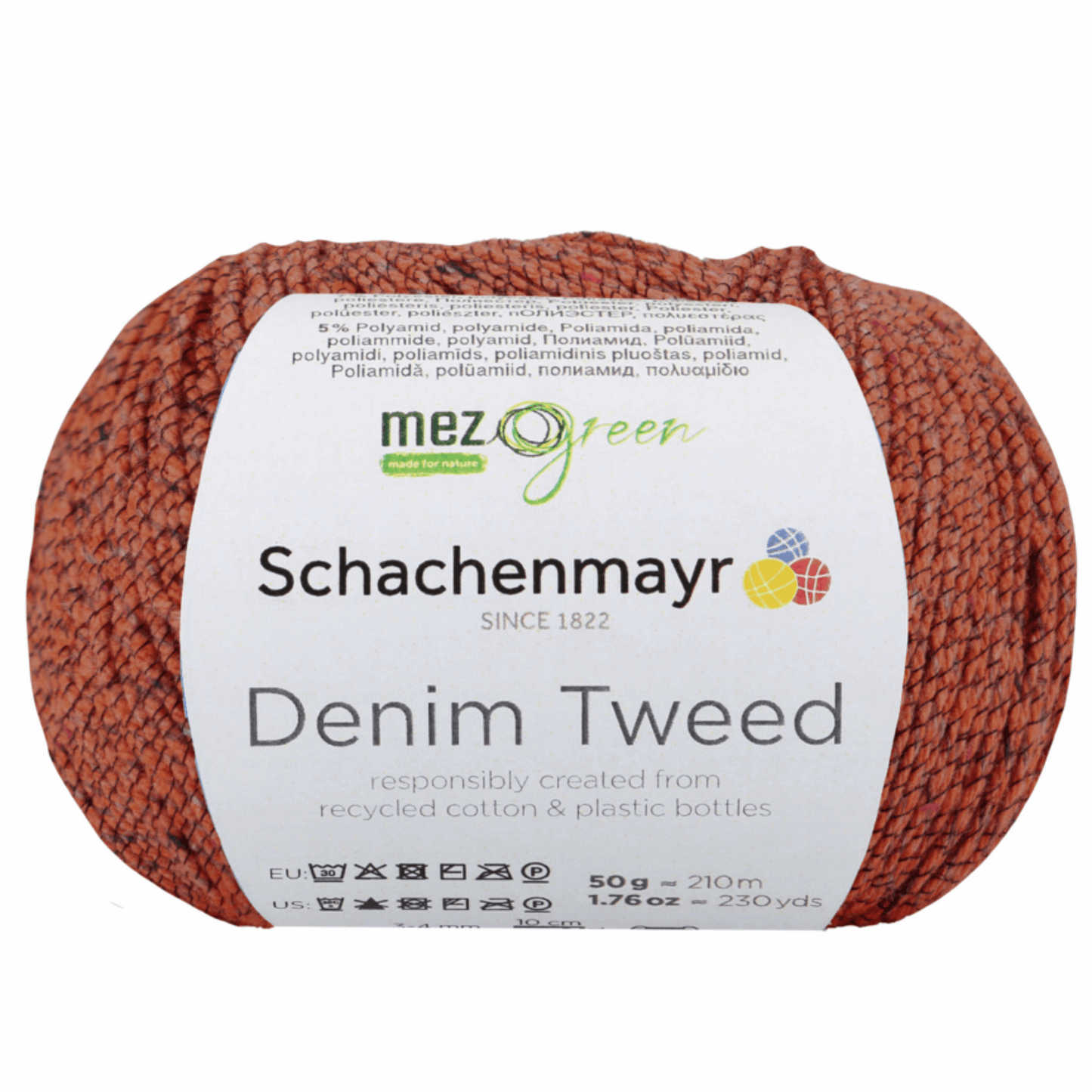 Schachenmayr Denim Tweed 50g, 90401, Farbe Papaya 25