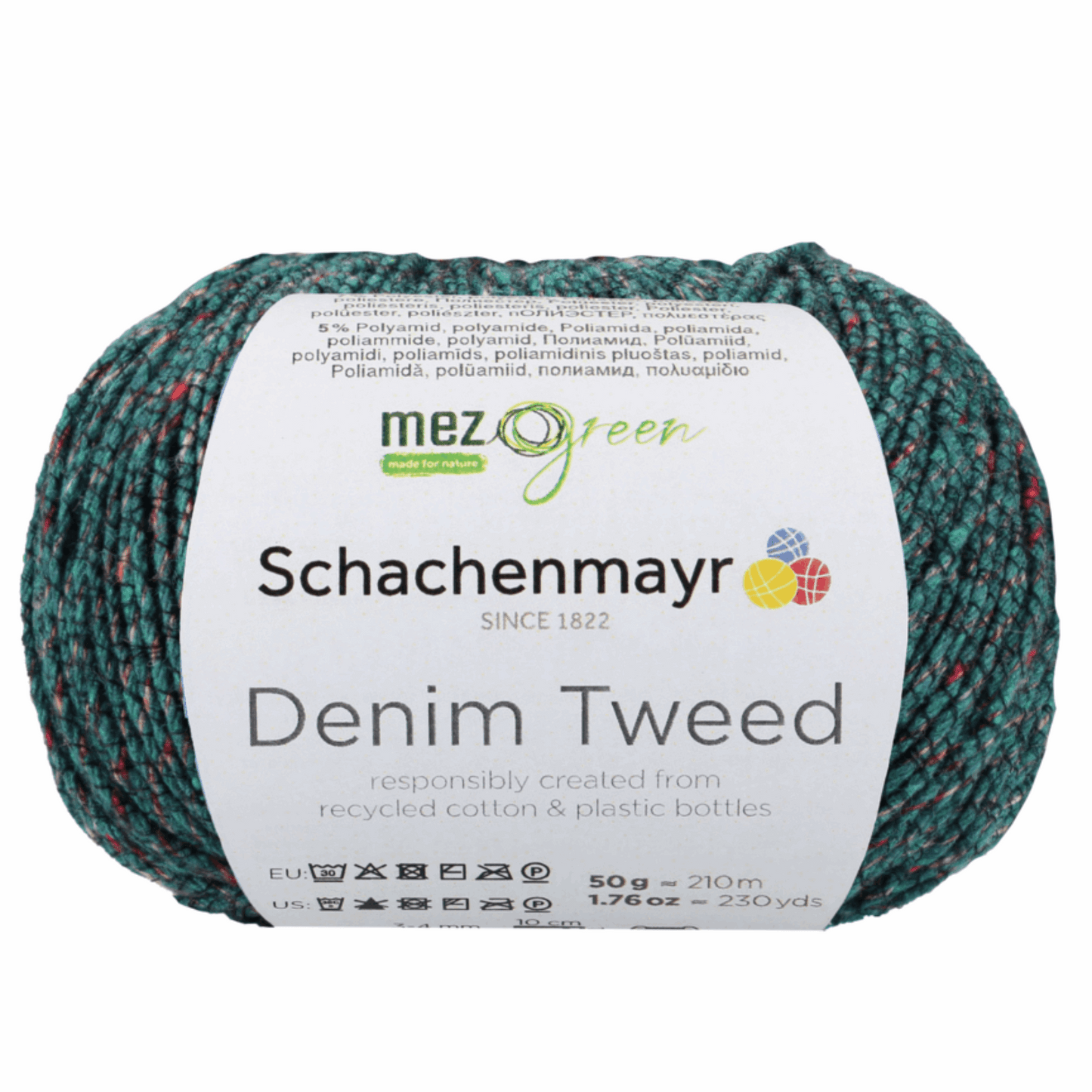 Schachenmayr Denim Tweed 50g, 90401, color emerald 71