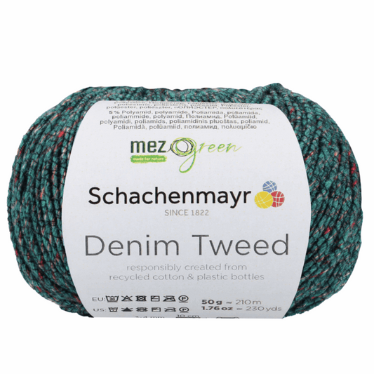 Schachenmayr Denim Tweed 50g, 90401, Farbe Smaragd 71