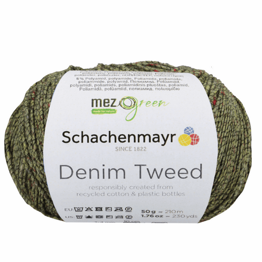 Schachenmayr Denim Tweed 50g, 90401, Farbe Apfel 72